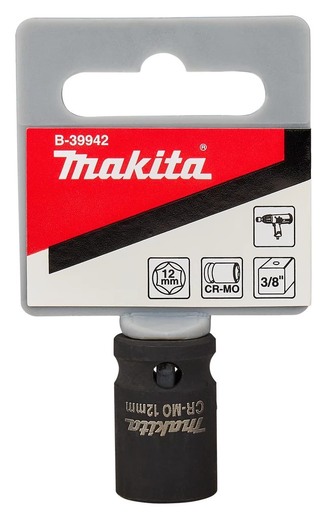 Makita Accessoires Écrou à Choc / Visseuse B-39942 Capuchon De Puissance 12x28mm 3/8" VK 3 Makita Accessoires Écrou à Choc / Visseuse B-39942 Capuchon De Puissance 12x28mm 3/8" VK – Image 2