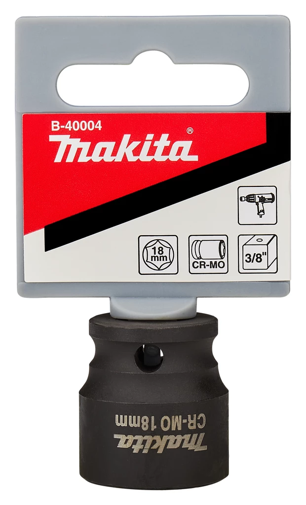 Makita Accessoires Écrou à Choc / Visseuse B-40004 Capuchon De Puissance 18x28mm 3/8" VK 4 Makita Accessoires Écrou à Choc / Visseuse B-40004 Capuchon De Puissance 18x28mm 3/8" VK – Image 2